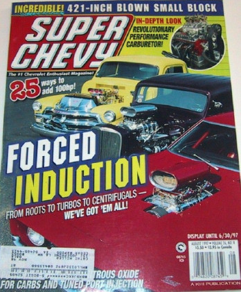 SUPER CHEVY 1997 AUG - FORCED INDUCTION SPECIAL